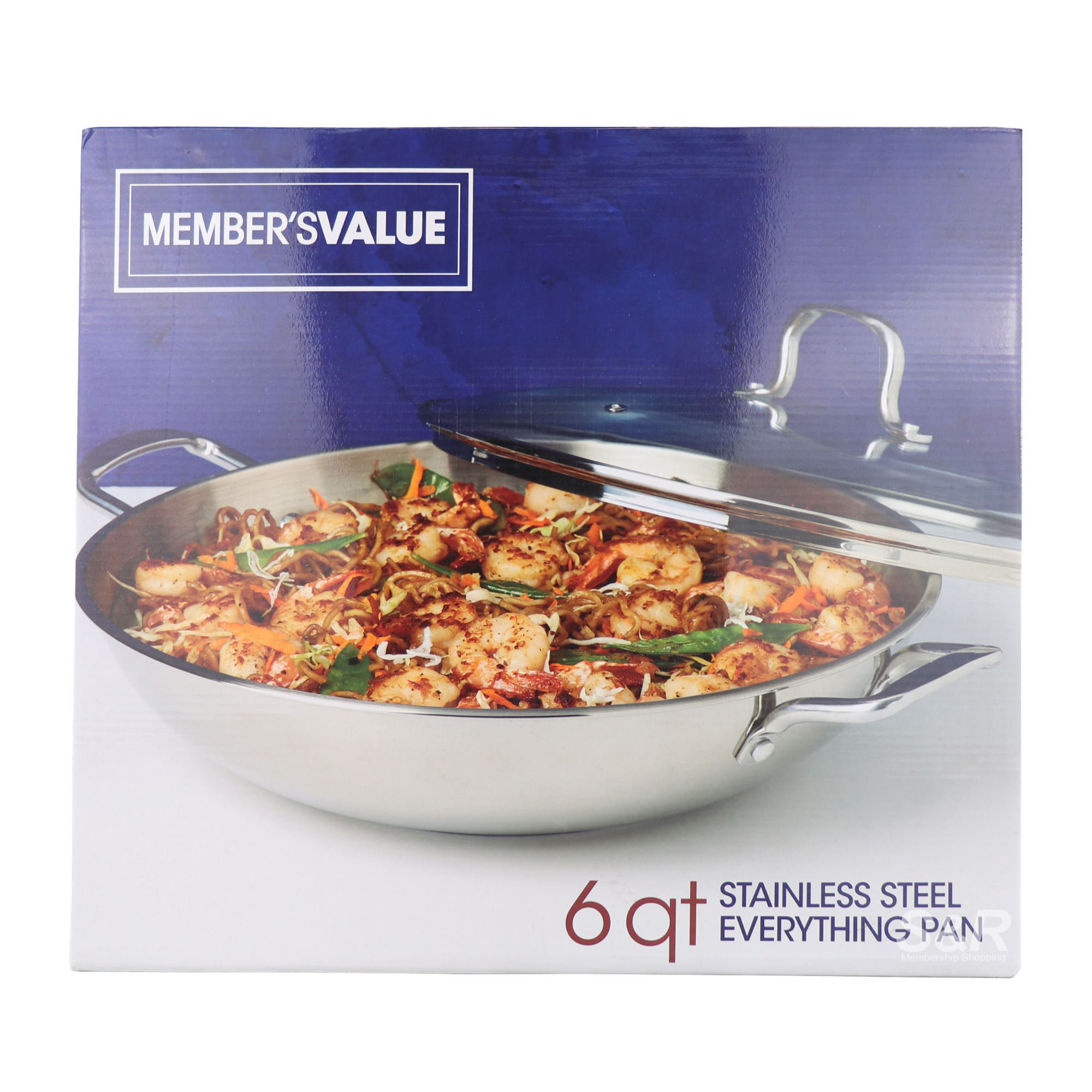 Member's Value 6Qt Stainless Steel Everything Pan 2pcs